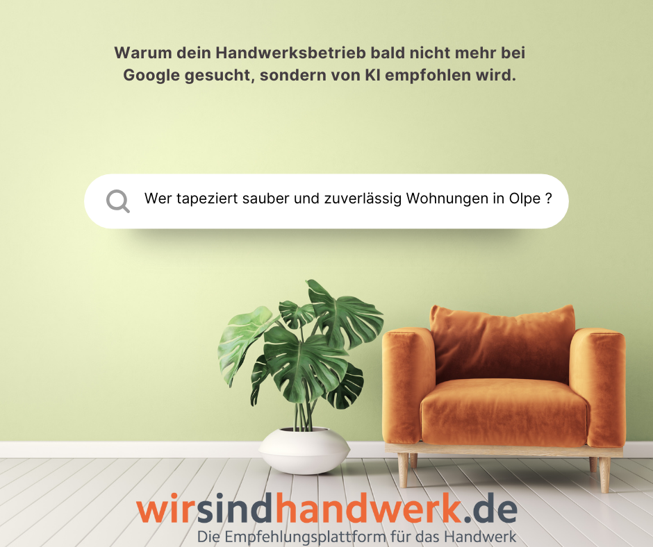 Die Art, wie Menschen nach Handwerksbetrieben suchen, verändert sich gerade grundlegend. Google war lange der zentrale Ort für Sichtbarkeit. Bewertungen, Google Maps, ein paar gute Keywords und schon klingelte das Telefon. Dieses Spiel endet nicht abrupt, aber es verschiebt sich deutlich. Genau hier kommt GEO ins Spiel.